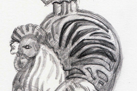Rooster Ornament
