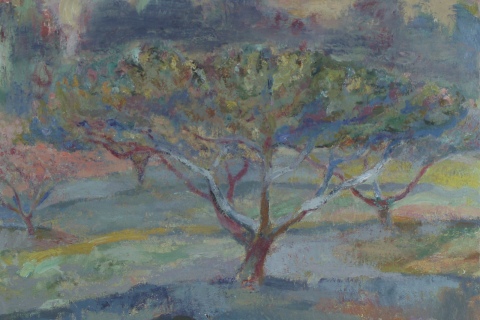 Night Tree, Yellow 2