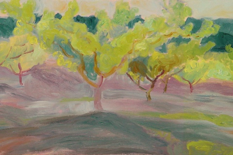 Orchard Trees, Green