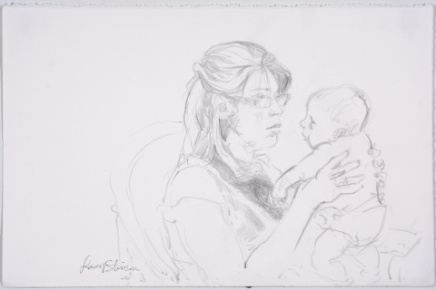 Keda Plays with Baby
