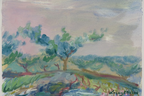 Peach Tree on Hilltop - Study 2
