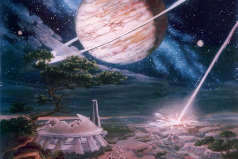 A Night Beneath the Light of Saturn